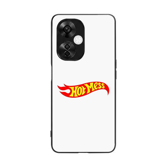 Hot Mess back phone cover | glass case for oneplus nord ce 3 lite