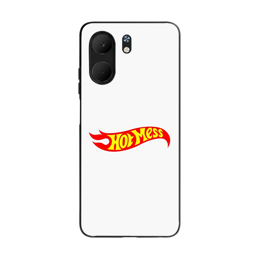 Hot Mess back phone cover | glass case for oppo a5x 5g