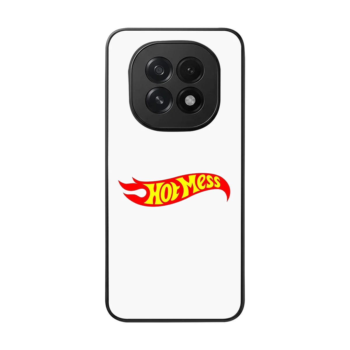 Hot Mess back phone cover | glass case for oppo f29 5g