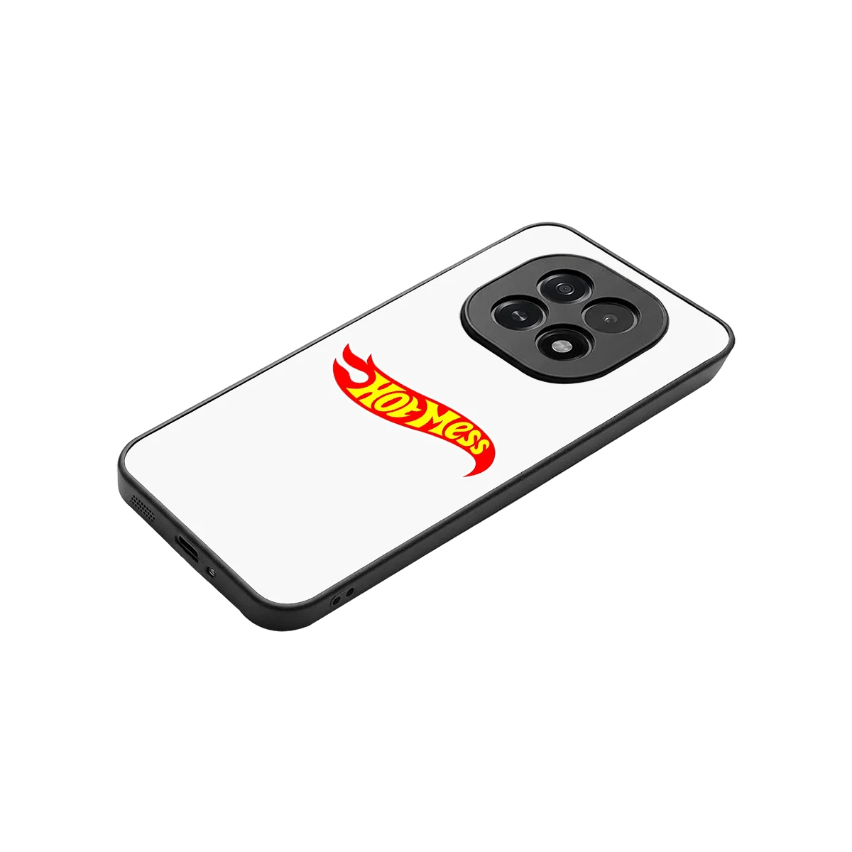 Hot Mess stylish phone case for oppo f29 5g | glossy glass and slim fit