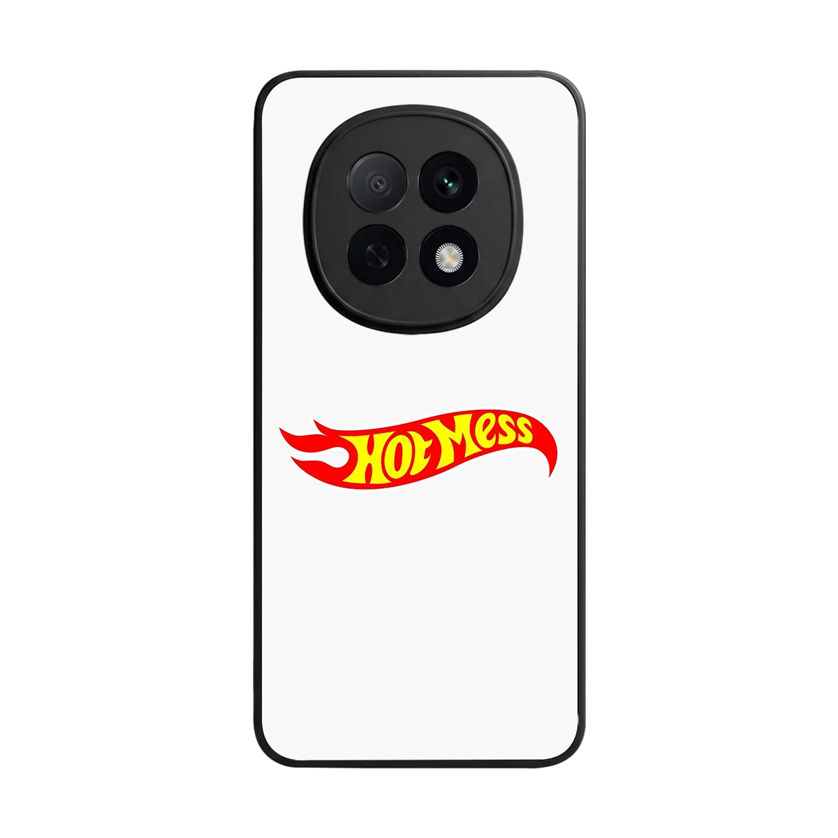 Hot Mess back phone cover | glass case for oppo f29 pro 5g