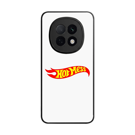 Hot Mess back phone cover | glass case for oppo f29 pro 5g