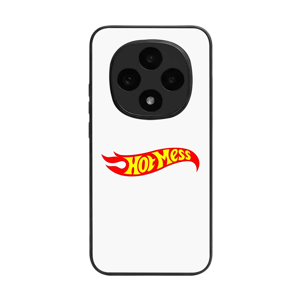 Hot Mess back phone cover | glass case for oppo f31 pro 5g