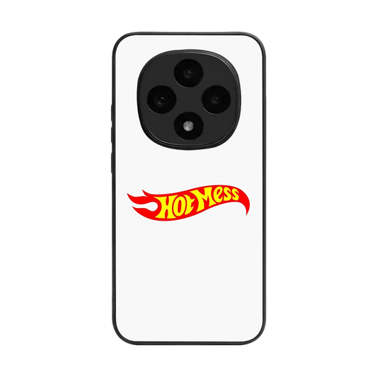 Hot Mess back phone cover | glass case for oppo f31 pro 5g