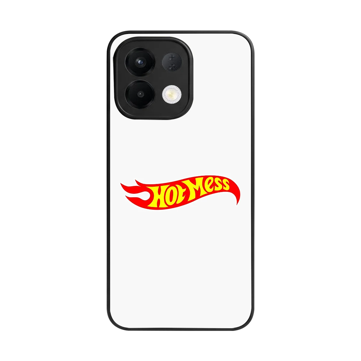 Hot Mess back phone cover | glass case for oppo k13 5g