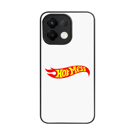 Hot Mess back phone cover | glass case for oppo k13 5g