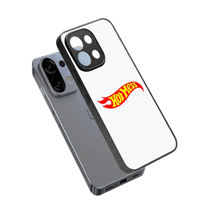 Hot Mess sleek oppo k13 5g cover with tempered glass back and TPU edges