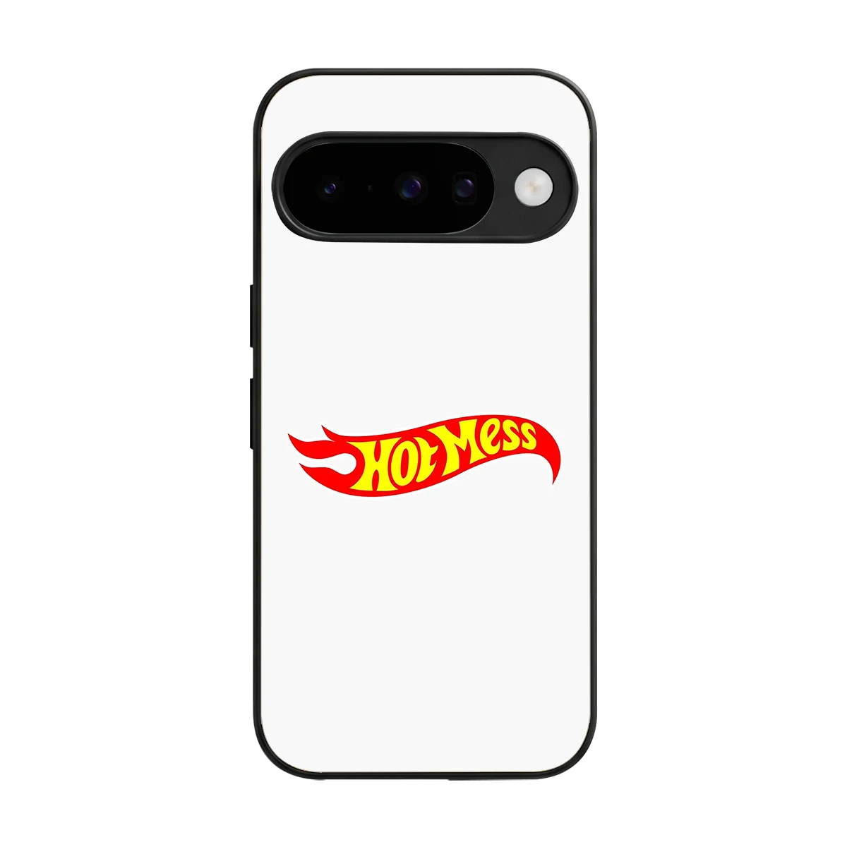 Hot Mess back phone cover | glass case for google pixel 10