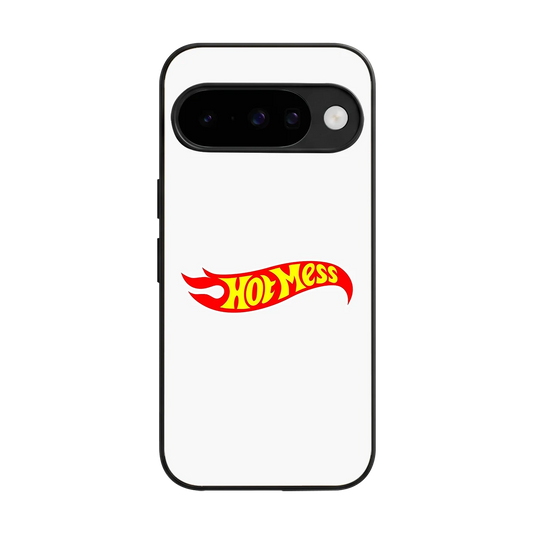 Hot Mess back phone cover | glass case for google pixel 10