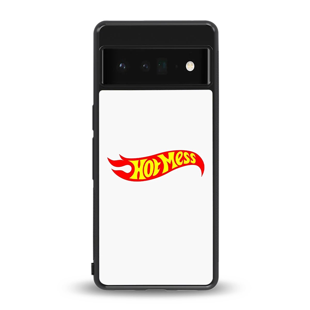 Hot Mess back phone cover | glass case for google pixel 6 pro