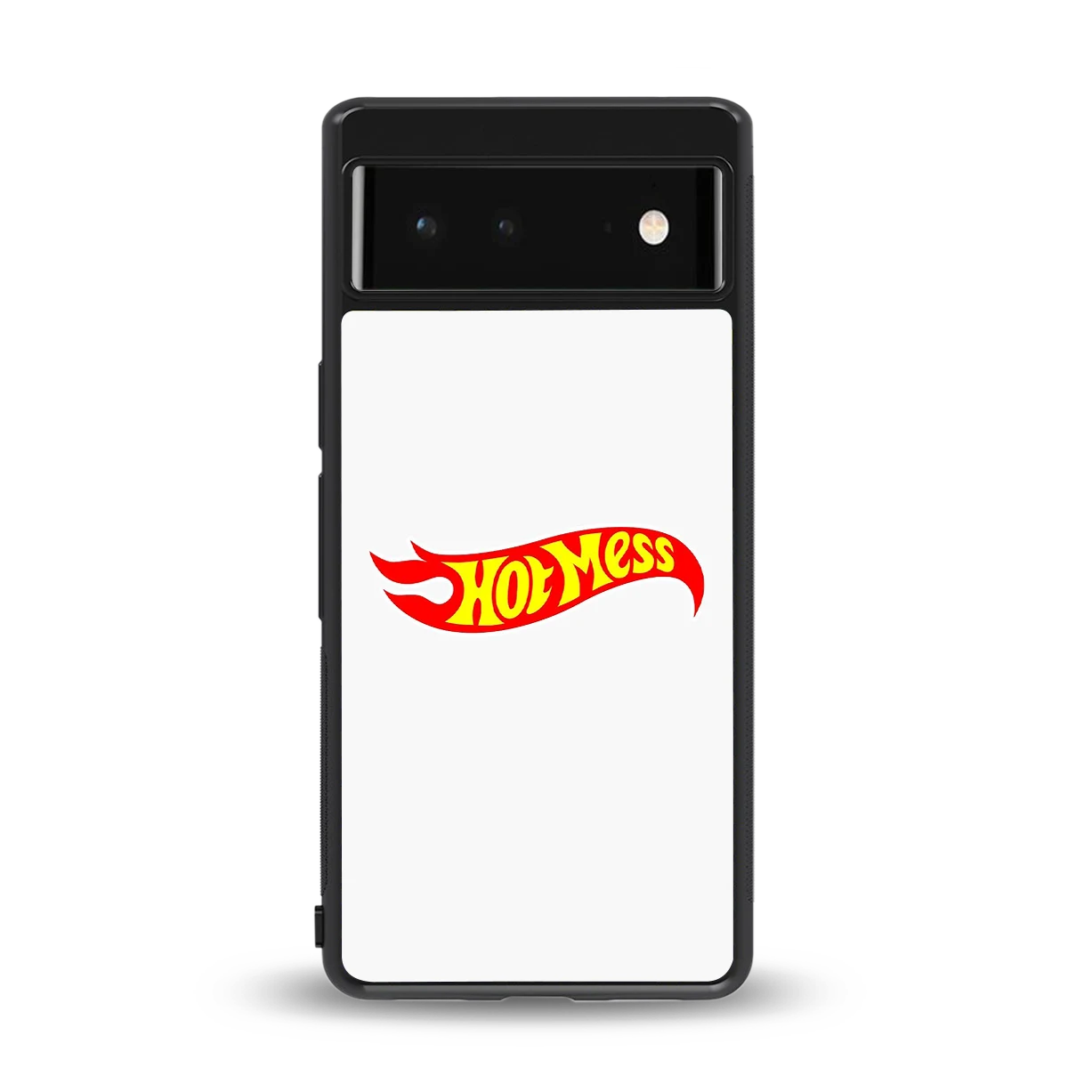 Hot Mess back phone cover | glass case for google pixel 6