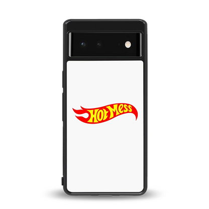Hot Mess back phone cover | glass case for google pixel 6
