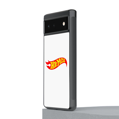 Hot Mess stylish phone case for google pixel 6 | glossy glass and slim fit