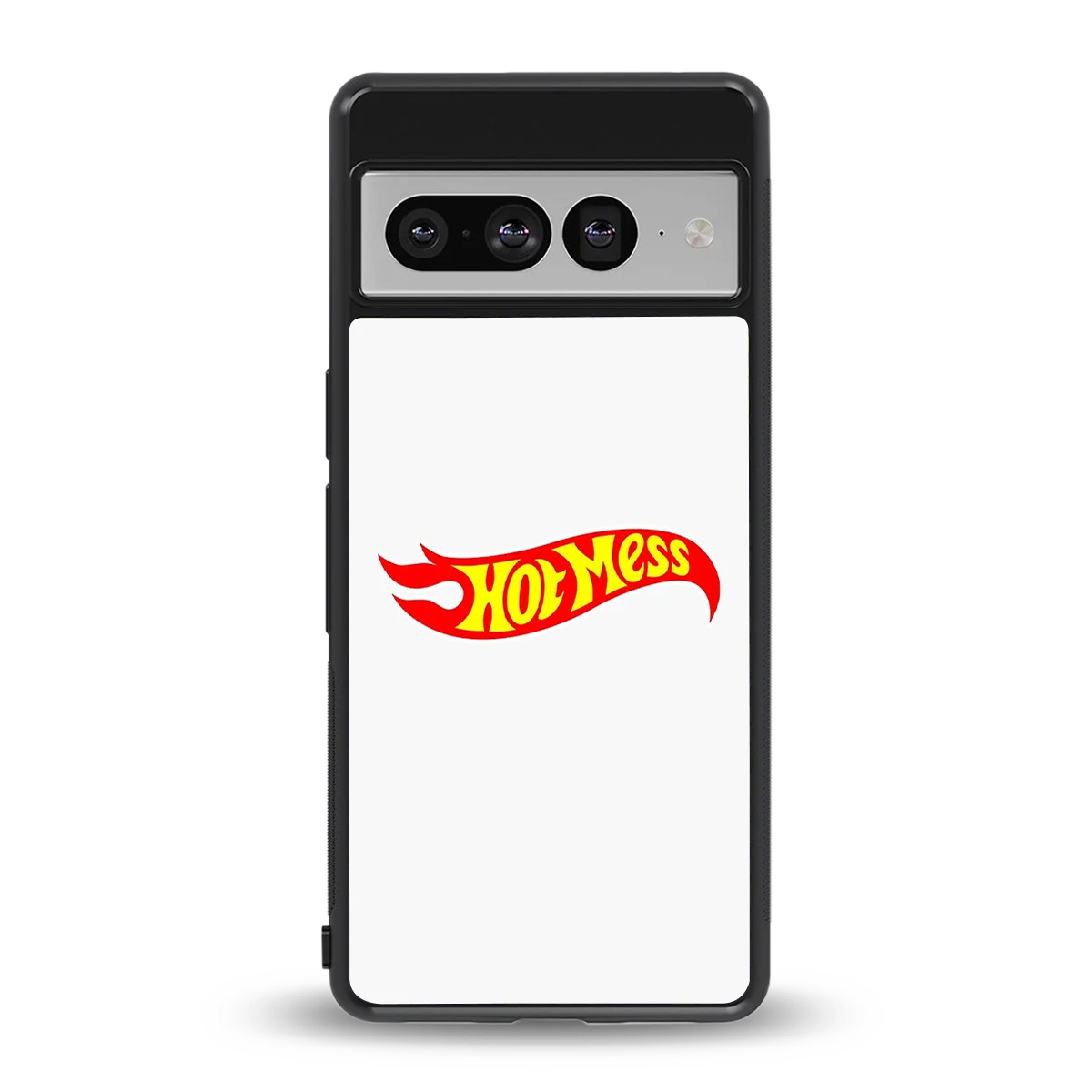 Hot Mess back phone cover | glass case for google pixel 7 pro