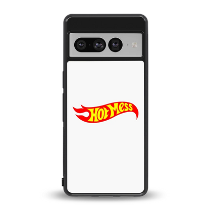 Hot Mess back phone cover | glass case for google pixel 7 pro