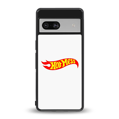 Hot Mess back phone cover | glass case for google pixel 7