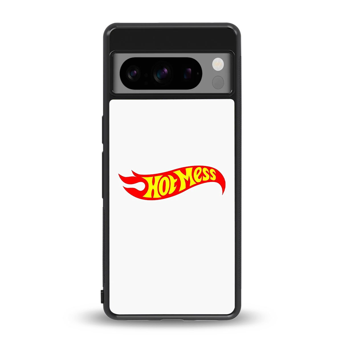 Hot Mess back phone cover | glass case for google pixel 8 pro
