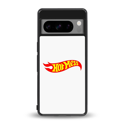 Hot Mess back phone cover | glass case for google pixel 8 pro