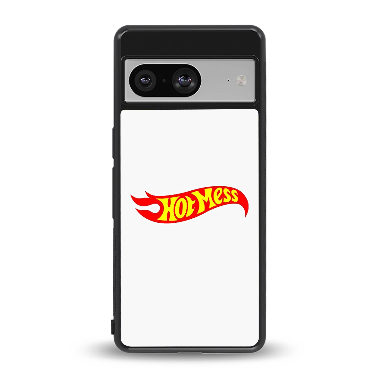 Hot Mess back phone cover | glass case for google pixel 8