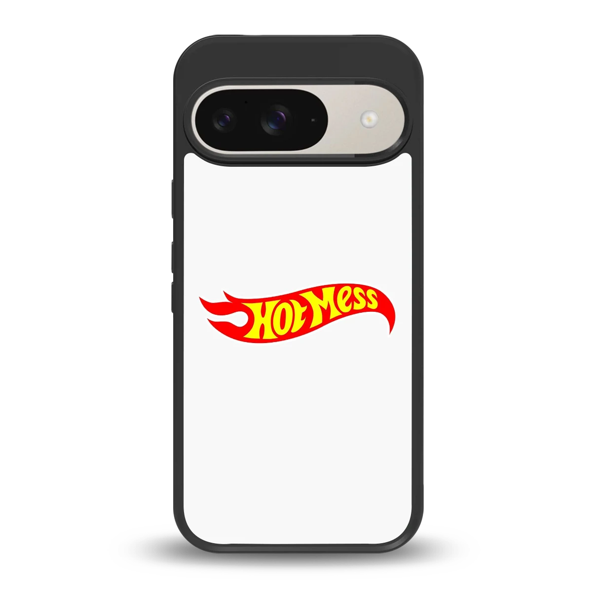 Hot Mess back phone cover | glass case for google pixel 9