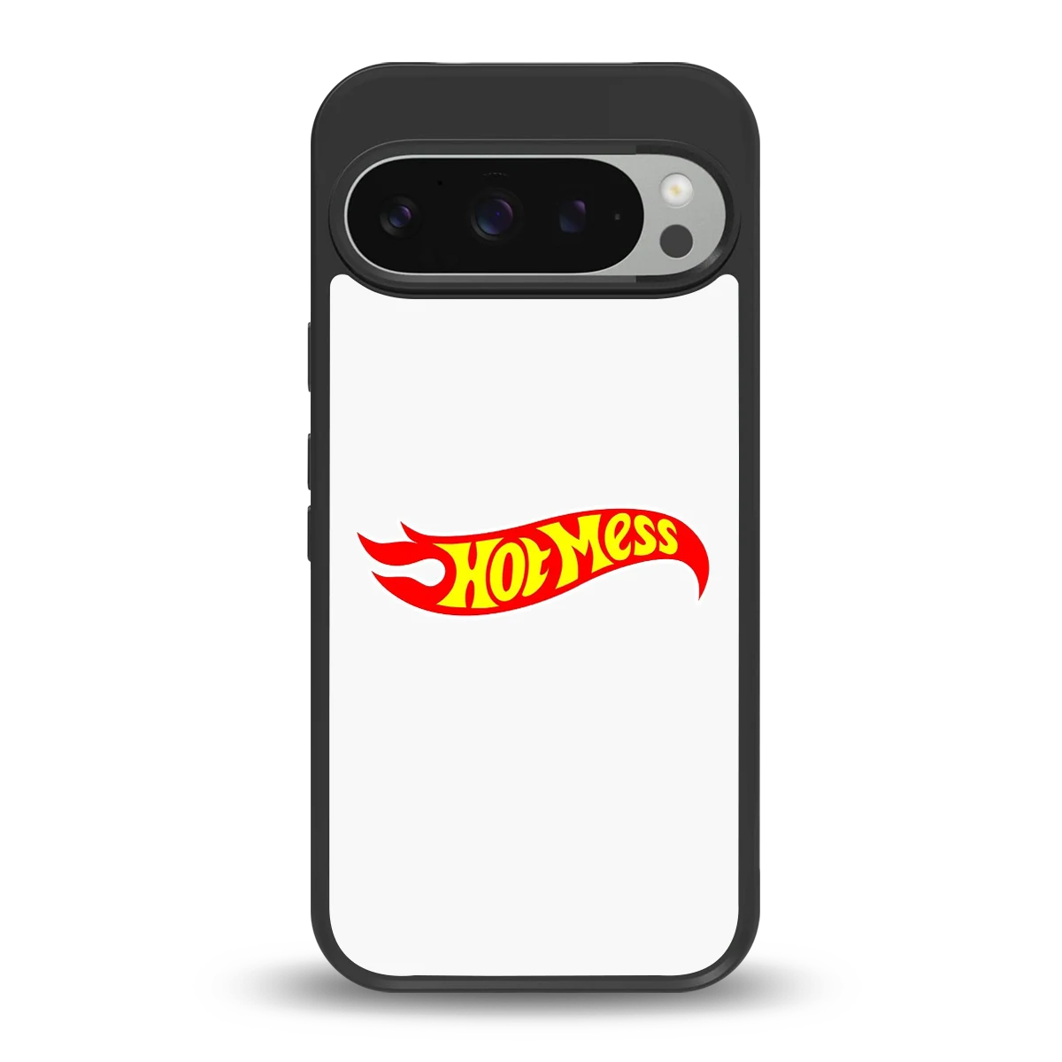 Hot Mess back phone cover | glass case for google pixel 9 pro xl