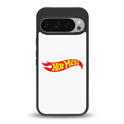 Hot Mess back phone cover | glass case for google pixel 9 pro xl