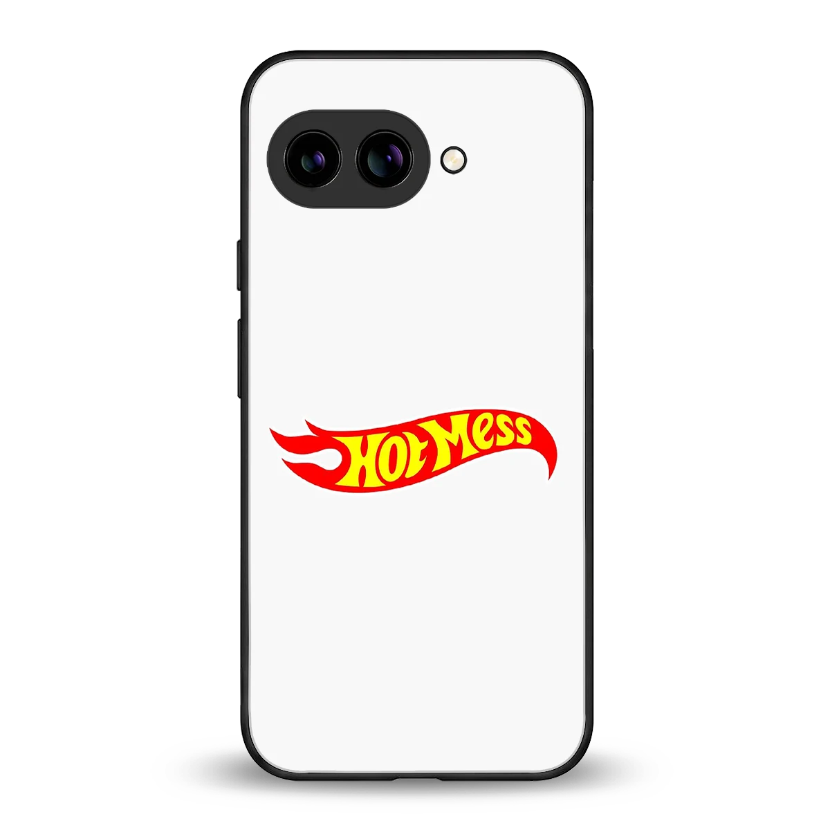Hot Mess back phone cover | glass case for google pixel 10a
