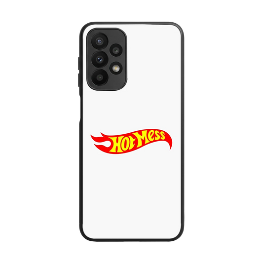 Hot Mess back phone cover | glass case for samsung galaxy a23