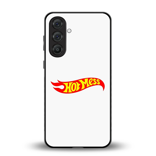 Hot Mess back phone cover | glass case for samsung galaxy m36 5g