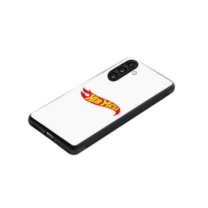 Hot Mess stylish phone case for samsung galaxy a55 5g | glossy glass and slim fit