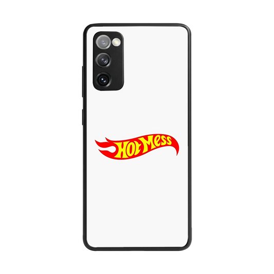 Hot Mess back phone cover | glass case for samsung galaxy s20 fe