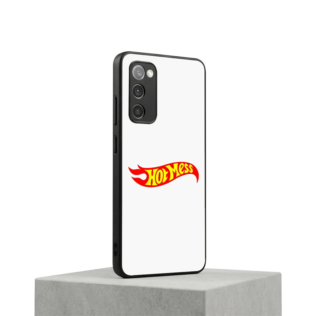 Hot Mess samsung galaxy s20 fe mobile cover | shockproof glass phone case