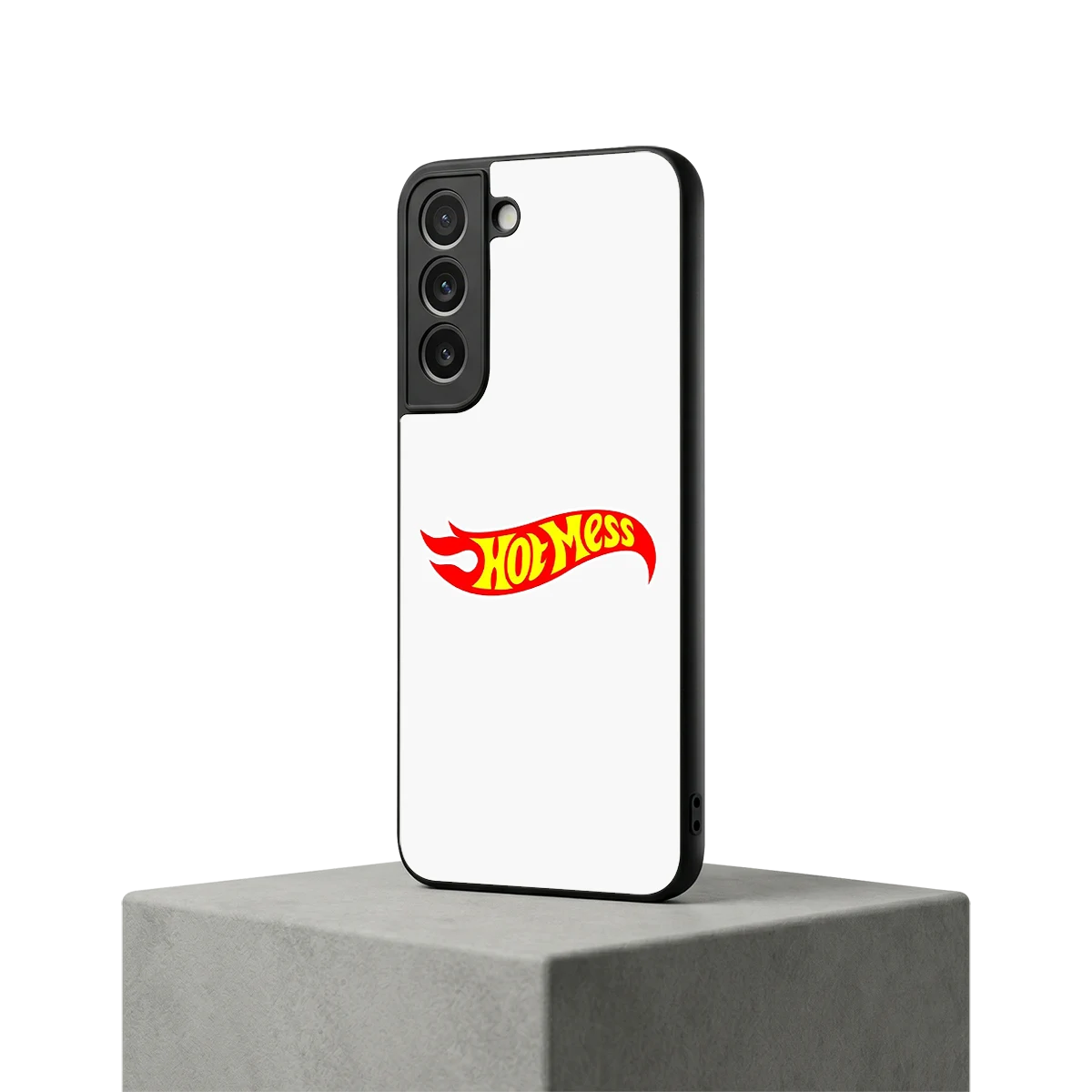 Hot Mess samsung galaxy s22 mobile cover | shockproof glass phone case