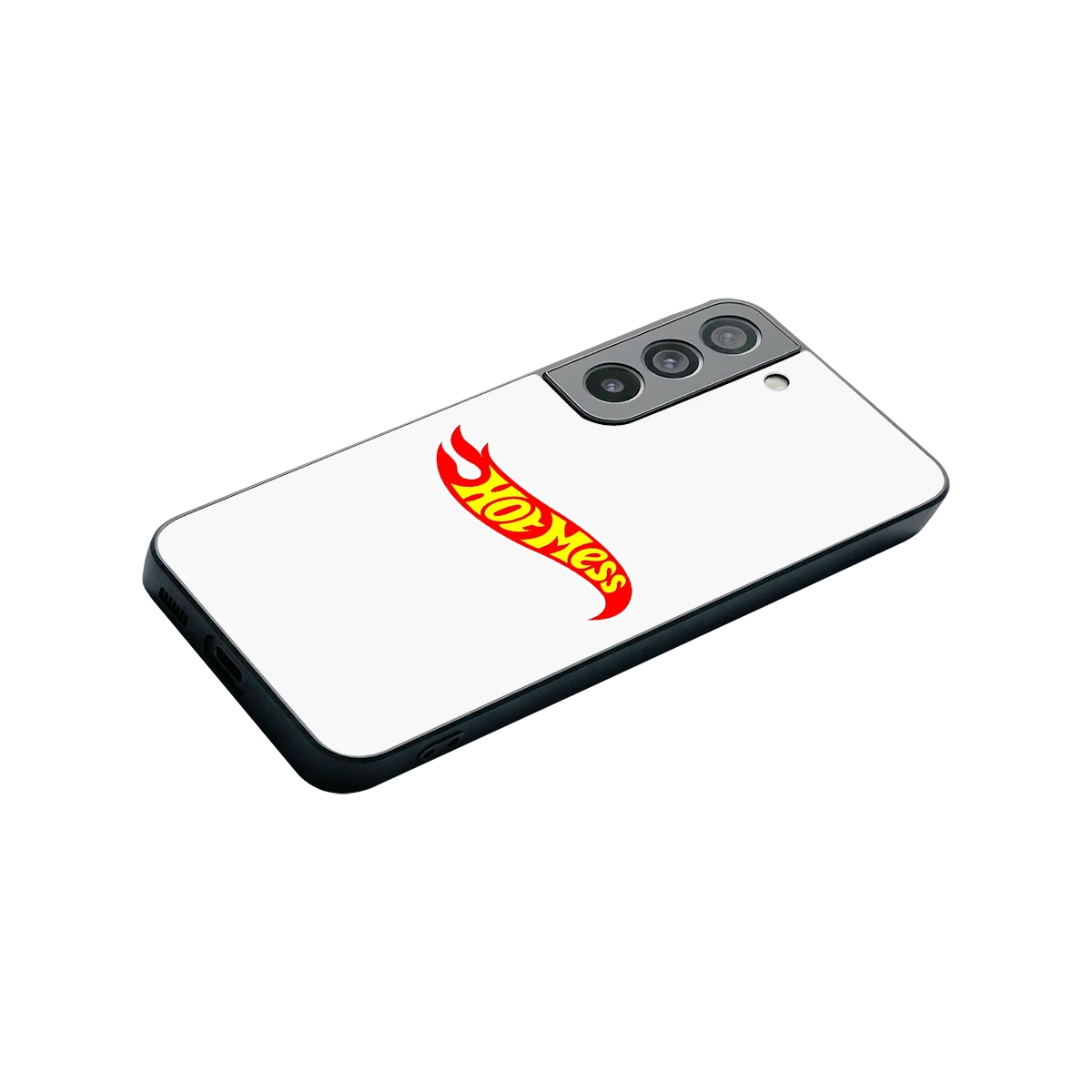Hot Mess stylish phone case for samsung galaxy s22 | glossy glass and slim fit