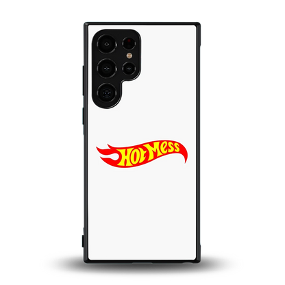 Hot Mess back phone cover | glass case for samsung galaxy s24 ultra