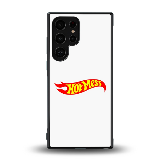 Hot Mess back phone cover | glass case for samsung galaxy s24 ultra