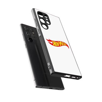 Hot Mess sleek samsung galaxy s23 ultra cover with tempered glass back and TPU edges