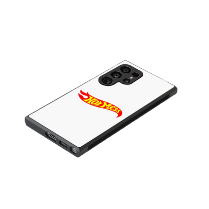 Hot Mess stylish phone case for samsung galaxy s24 ultra | glossy glass and slim fit
