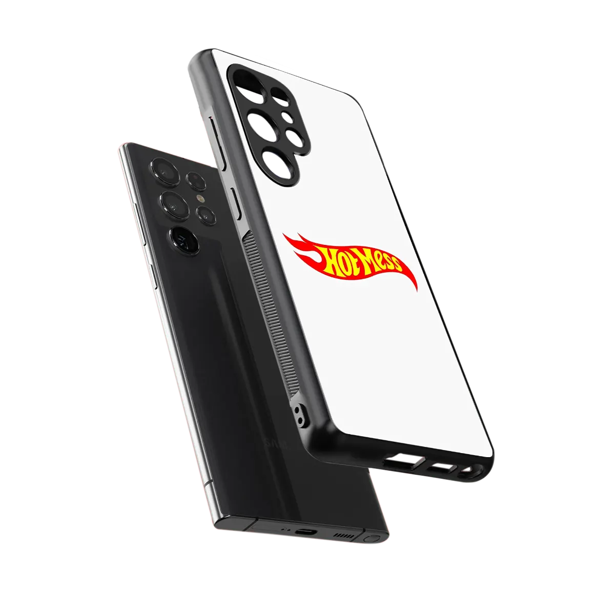 Hot Mess sleek samsung galaxy s26 ultra cover with tempered glass back and TPU edges