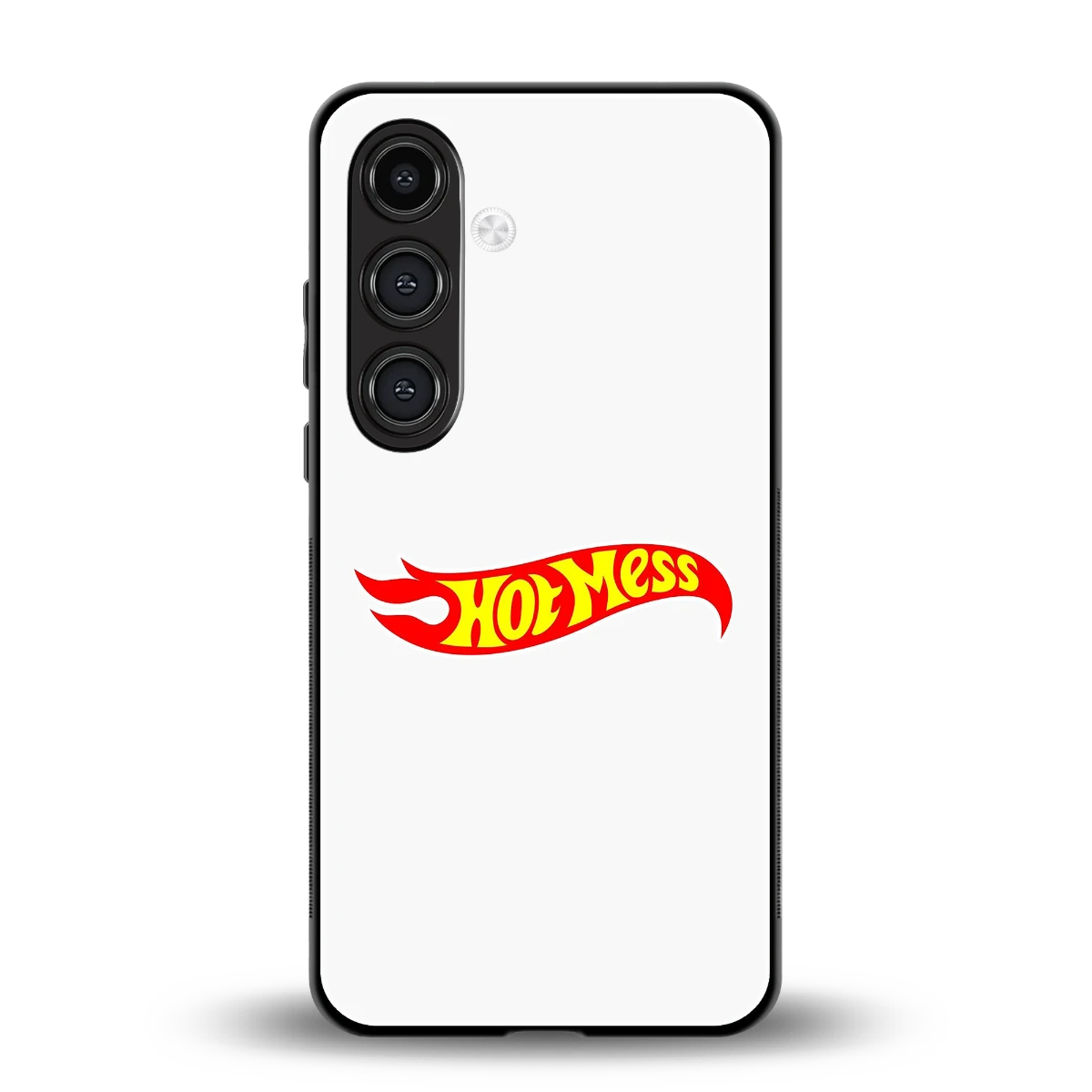 Hot Mess back phone cover | glass case for samsung galaxy s24