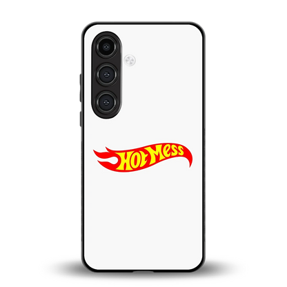 Hot Mess back phone cover | glass case for samsung galaxy s24