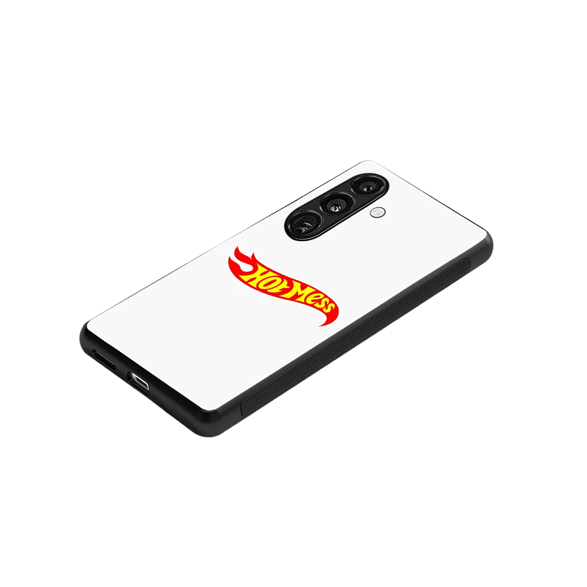 Hot Mess stylish phone case for samsung galaxy s24 | glossy glass and slim fit