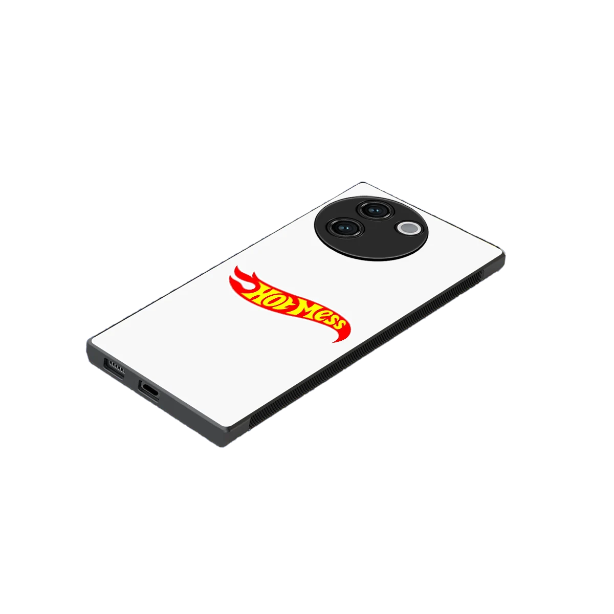 Hot Mess stylish phone case for vivo v30e | glossy glass and slim fit