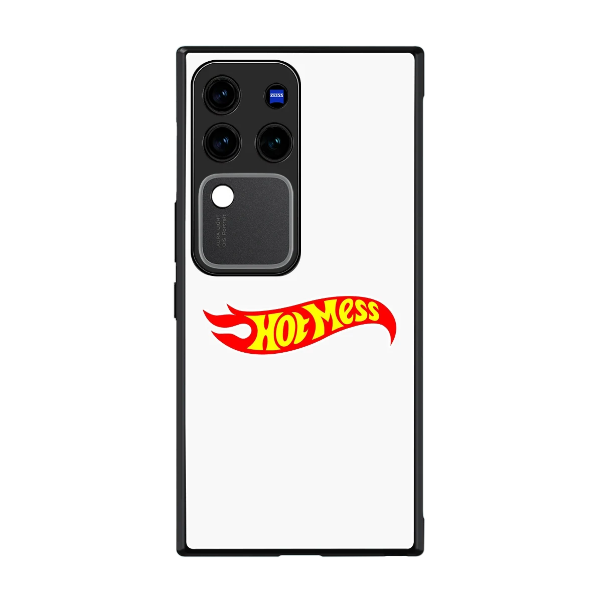 Hot Mess back phone cover | glass case forvivo v30 pro