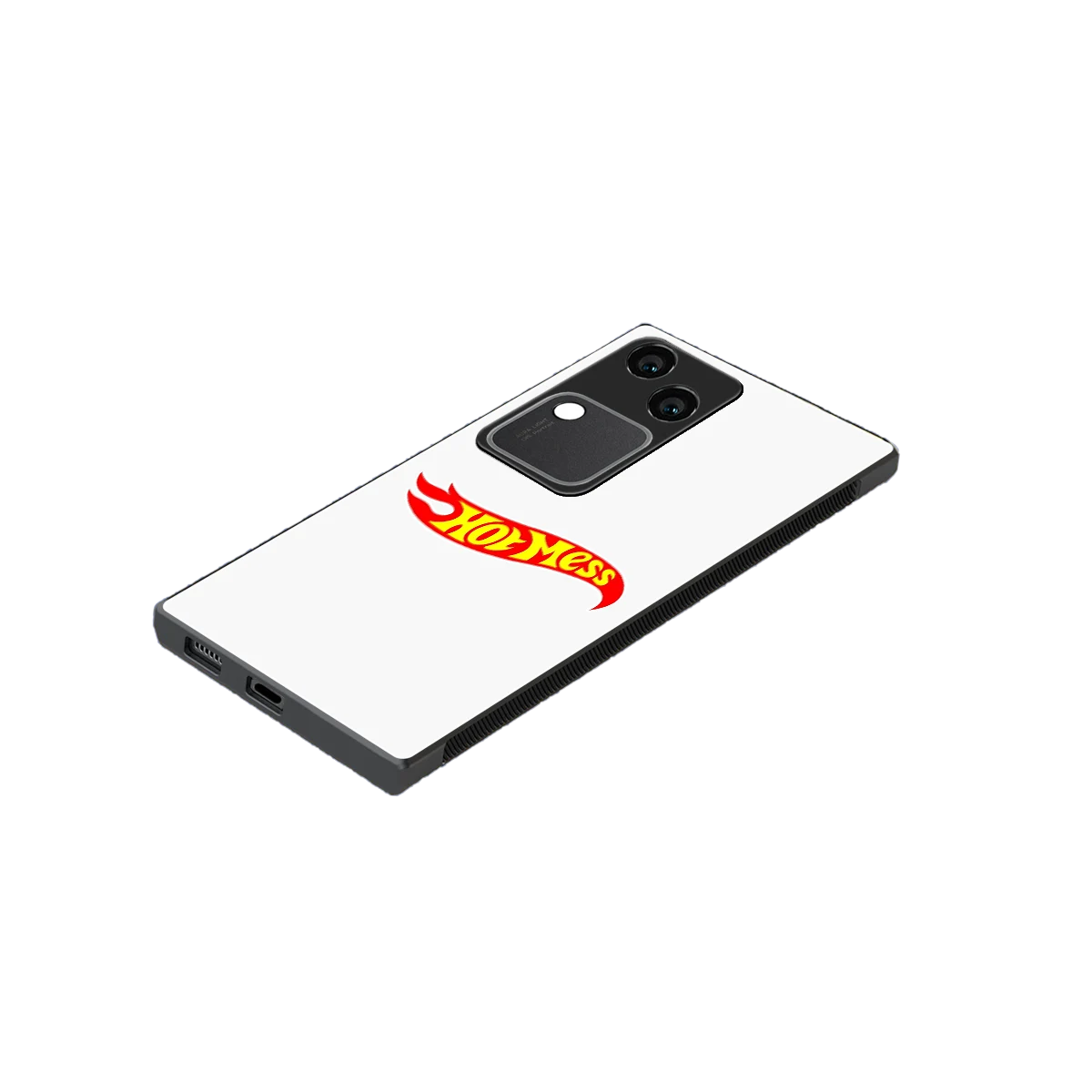 Hot Mess stylish phone case for vivo v30 | glossy glass and slim fit