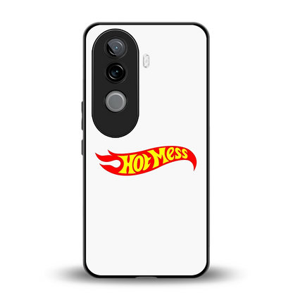 Hot Mess back phone cover | glass case for vivo v40e