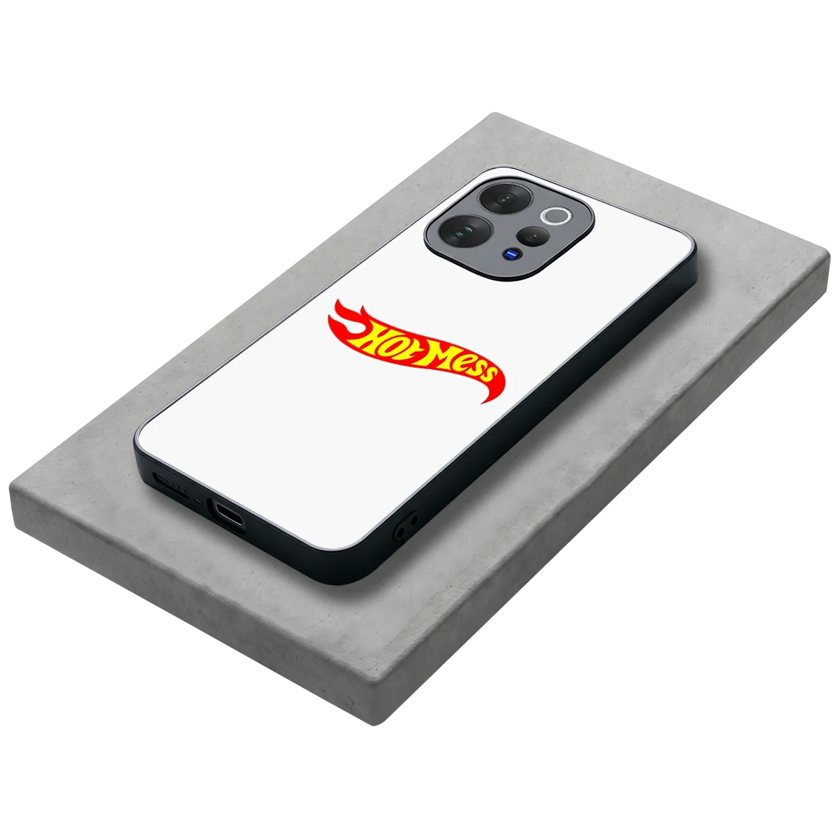 Hot Mess stylish phone case for vivo v70 elite | glossy glass and slim fit