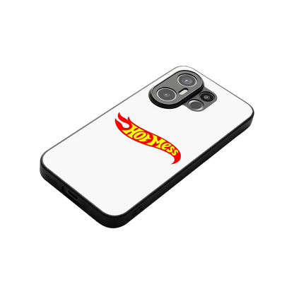 Hot Mess stylish phone case for vivo x200 fe | glossy glass and slim fit