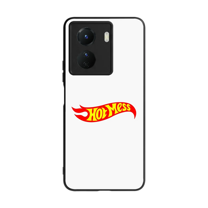 Hot Mess back phone cover | glass case for vivo y16