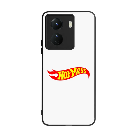 Hot Mess back phone cover | glass case for vivo y16